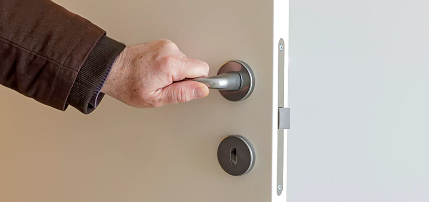 Restroom Locks Privacy Bolt Installation in Fresno, California