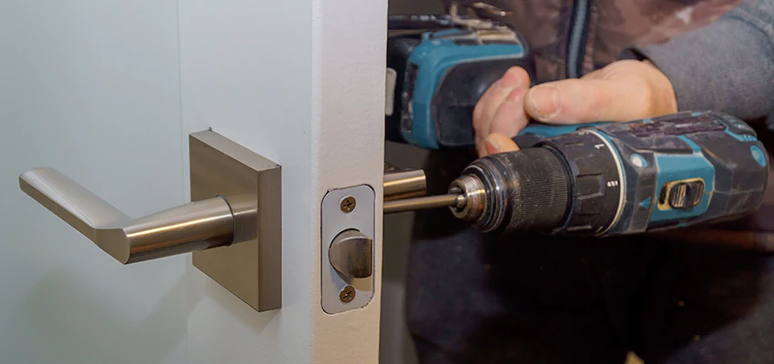 Broken Door Handle Lock Repair in Fresno, California